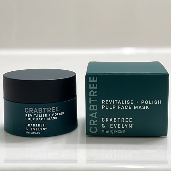 Crabtree and Evelyn revitalize plus polish pulp facemask. Size- .35 Oz. - Picture 3 of 4